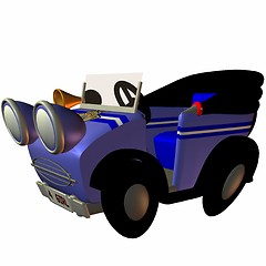 Image showing Toon Buggy-Cop
