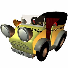 Image showing Toon Buggy-Taxi