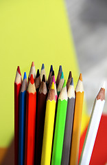 Image showing Multicolored pencils