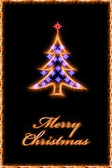 Image showing Christmas greetings card