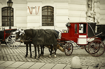 Image showing Parking Of Fiacres