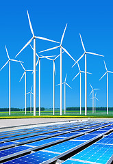 Image showing environmentally benign wind turbines