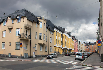 Image showing Helsinki, Huvilakatu Street