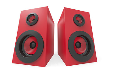 Image showing Stereo speakers