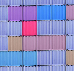 Image showing shipping containers