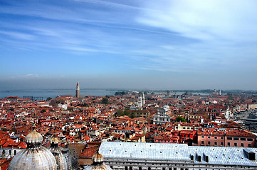 Image showing Venice roofs