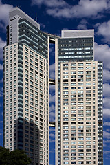 Image showing skyscraper  and office in the  buenos aires 
