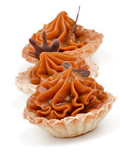 Image showing Nougat Caramel Tarts