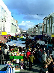 Image showing Portobello market