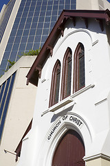 Image showing Church in urban settings

