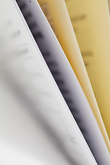 Image showing sheets of paper