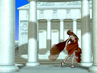 Image showing Roman Girl