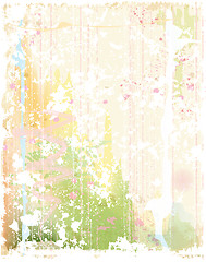 Image showing grunge background in watercolor style