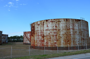 Image showing Oil Tanks