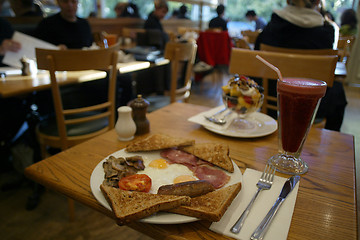 Image showing English Breakfast