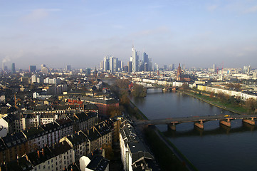 Image showing Frankfurt from the top