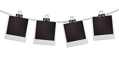 Image showing Polaroid photo frames 