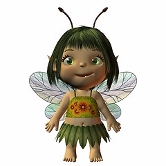 Image showing Toon Baby Fairy