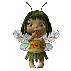 Image showing Toon Baby Fairy