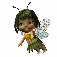 Image showing Toon Baby Fairy