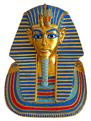 Image showing Ancient golden mask