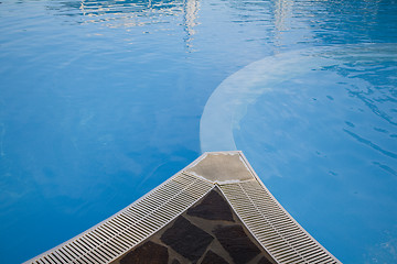 Image showing Morning swim