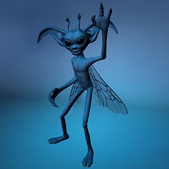 Image showing Pixie-Greeting