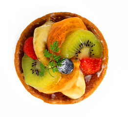 Image showing Fruits tart