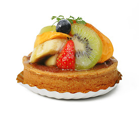 Image showing Fruits tart