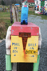 Image showing Funny letter box