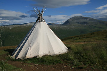 Image showing Sami tent