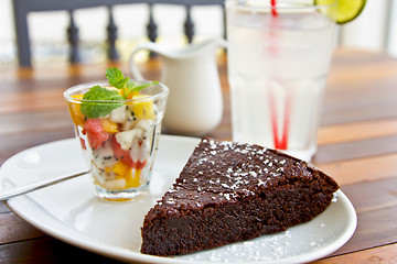 Image showing Chocolate fondant