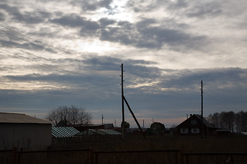 Image showing Rural sky.