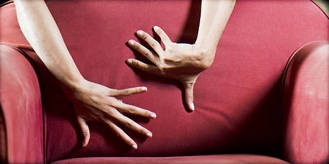 Image showing Sensual hand gesture.