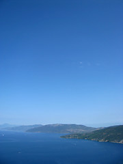 Image showing Islands and the sea