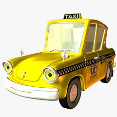 Image showing Toon Car Taxi