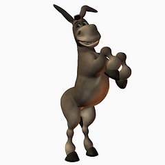 Image showing Toon Donkey