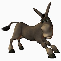 Image showing Toon Donkey