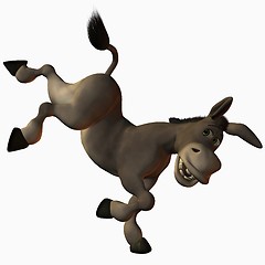 Image showing Toon Donkey