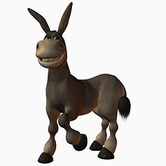 Image showing Toon Donkey