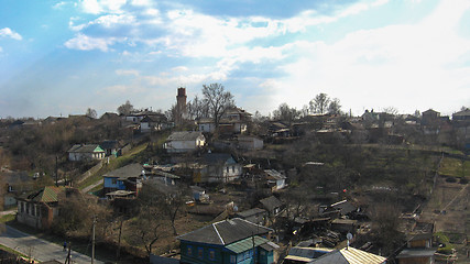 Image showing Panorama of Novgorod-Seversky from above