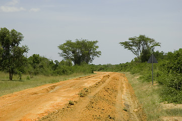 Image showing African road