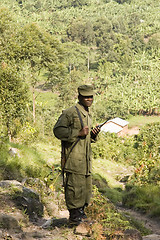 Image showing Armed guard