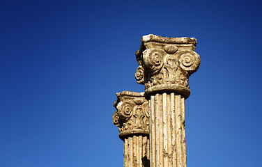 Image showing Roman columns