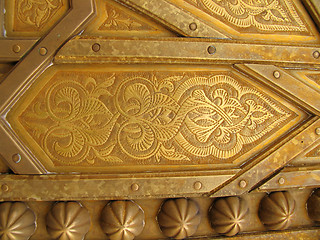 Image showing Golden door
