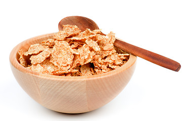 Image showing Flakes Breakfast Cereal