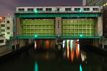 Image showing flood gate