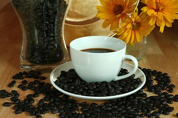 Image showing Black coffee