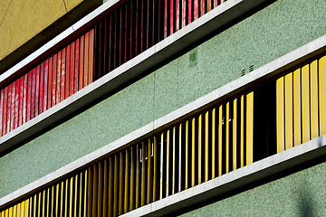 Image showing abstract texture  wall in office la boca buenos aires