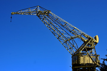 Image showing plant sky  and crane